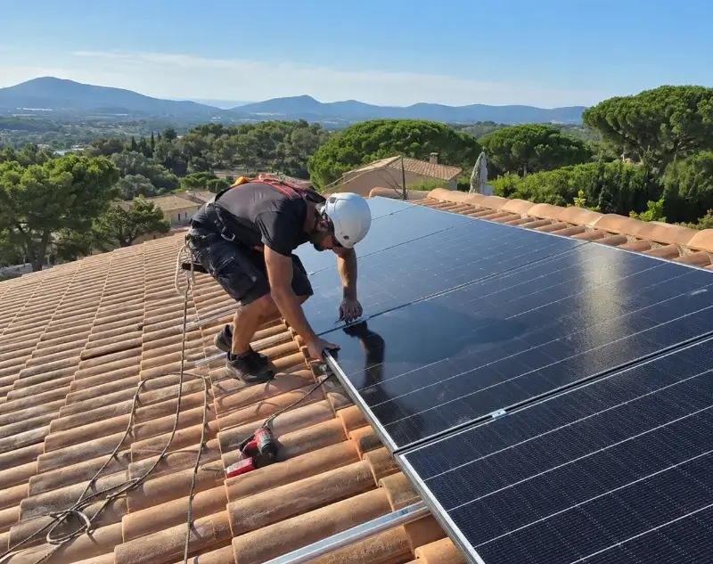 Installateur panneaux solaires Boussais — pose photovoltaïque sur toiture