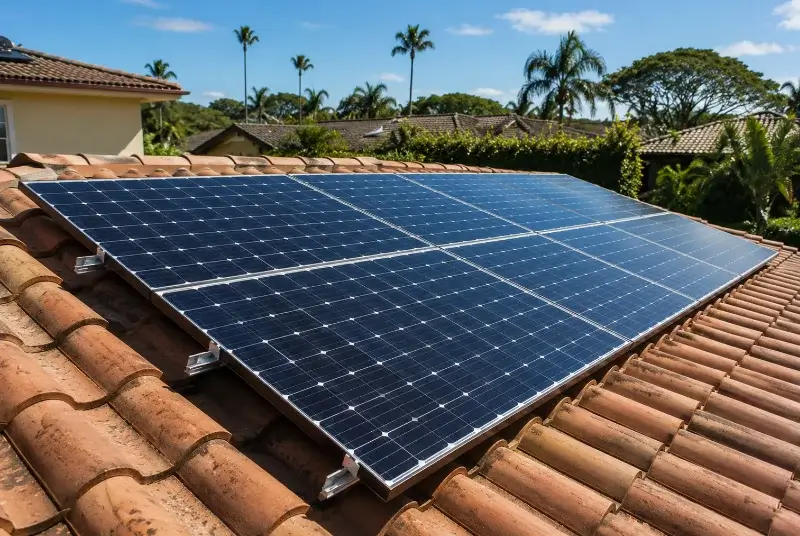 Installation de panneaux solaires à Boussais